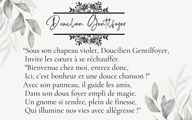 Doucilien Gentilfoyer